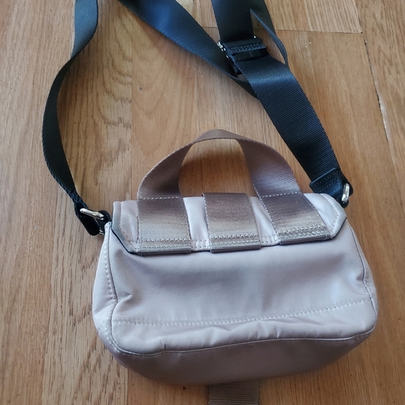 Ganni Adjustable Strap Recycled Tech Satchel Bag - Picture 7 of 11